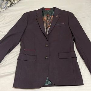 Ted baker purple suit